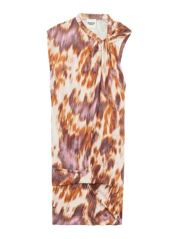 Isabel Marant Robe Courte - Multicolore