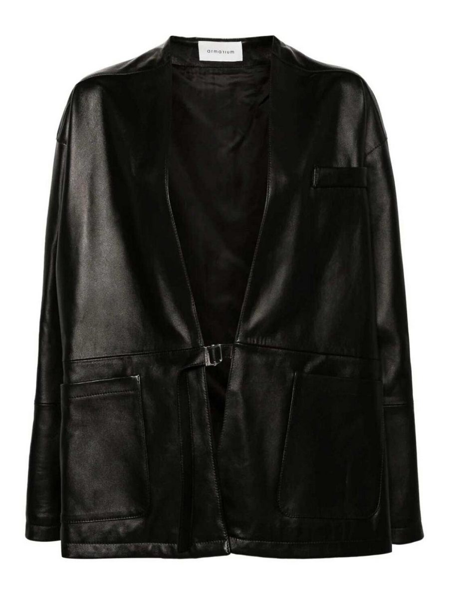 Armarium Blouson En Cuir - Noir