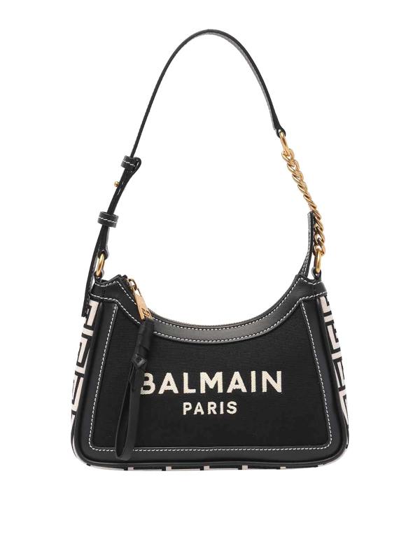 Balmain Sac Porté Épaule - Noir