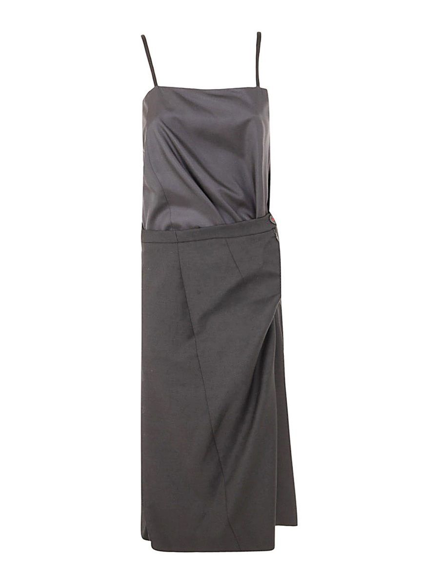 Maison Margiela Robe Au Genou - Noir