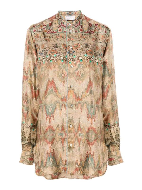 Pierre-Louis Mascia Chemise - Beige