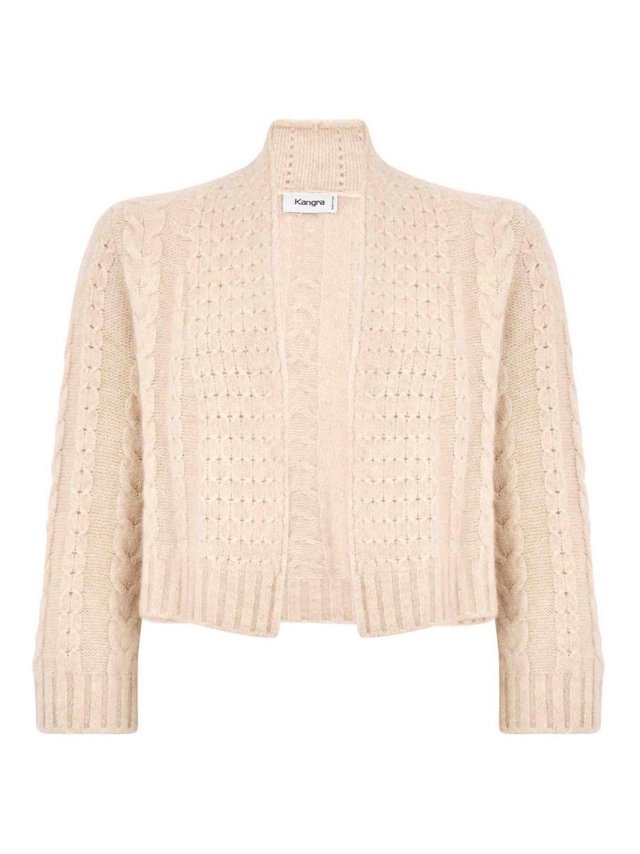 Kangra Cashmere Cardigan - Beige