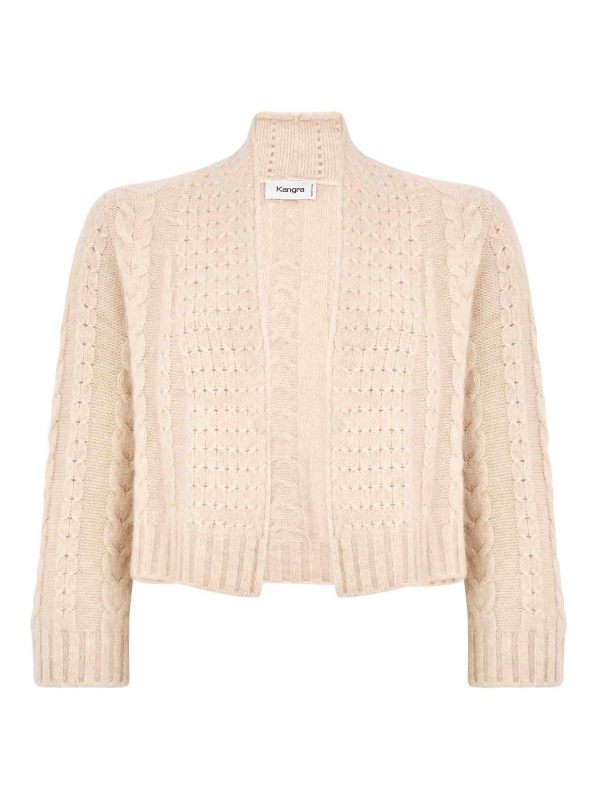 Kangra Cashmere Cardigan - Beige