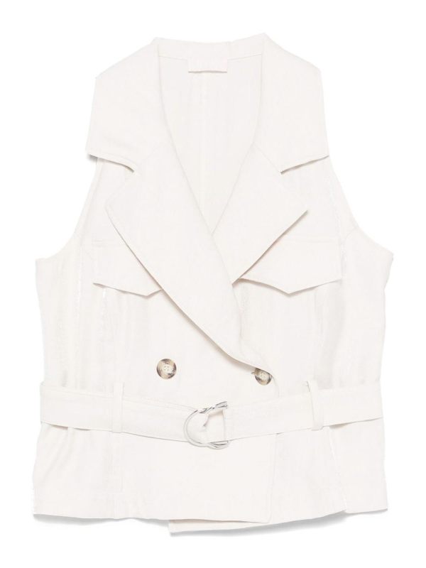 Liu Jo Gilet - Beige