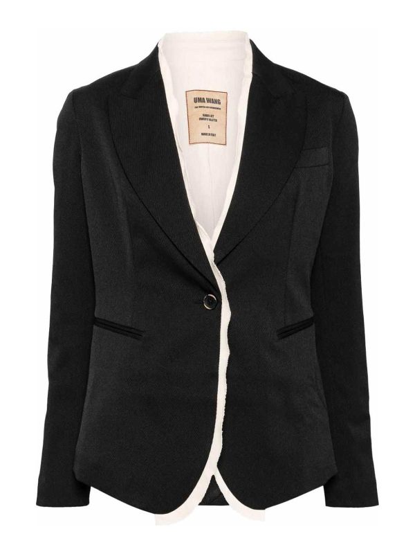Uma Wang Veste Casual - Noir