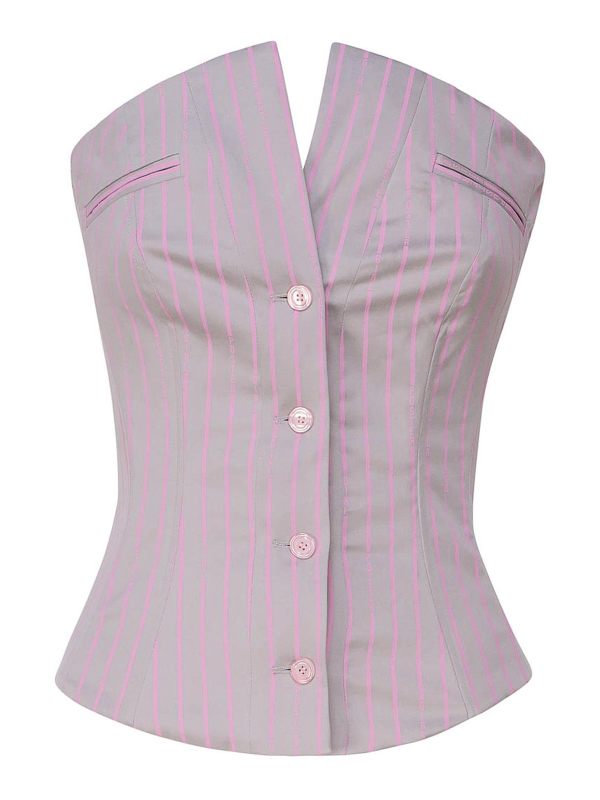 Poster Girl Top - Gris