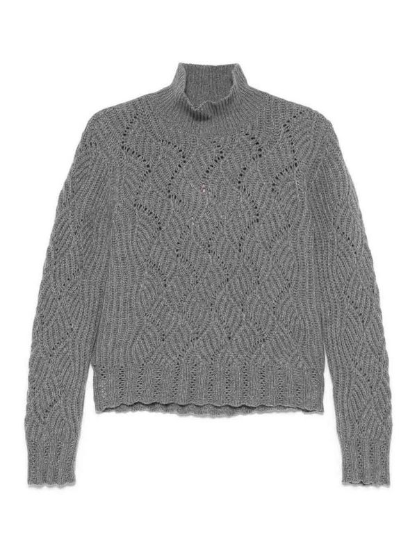 Etro Pull Col Rond - Gris