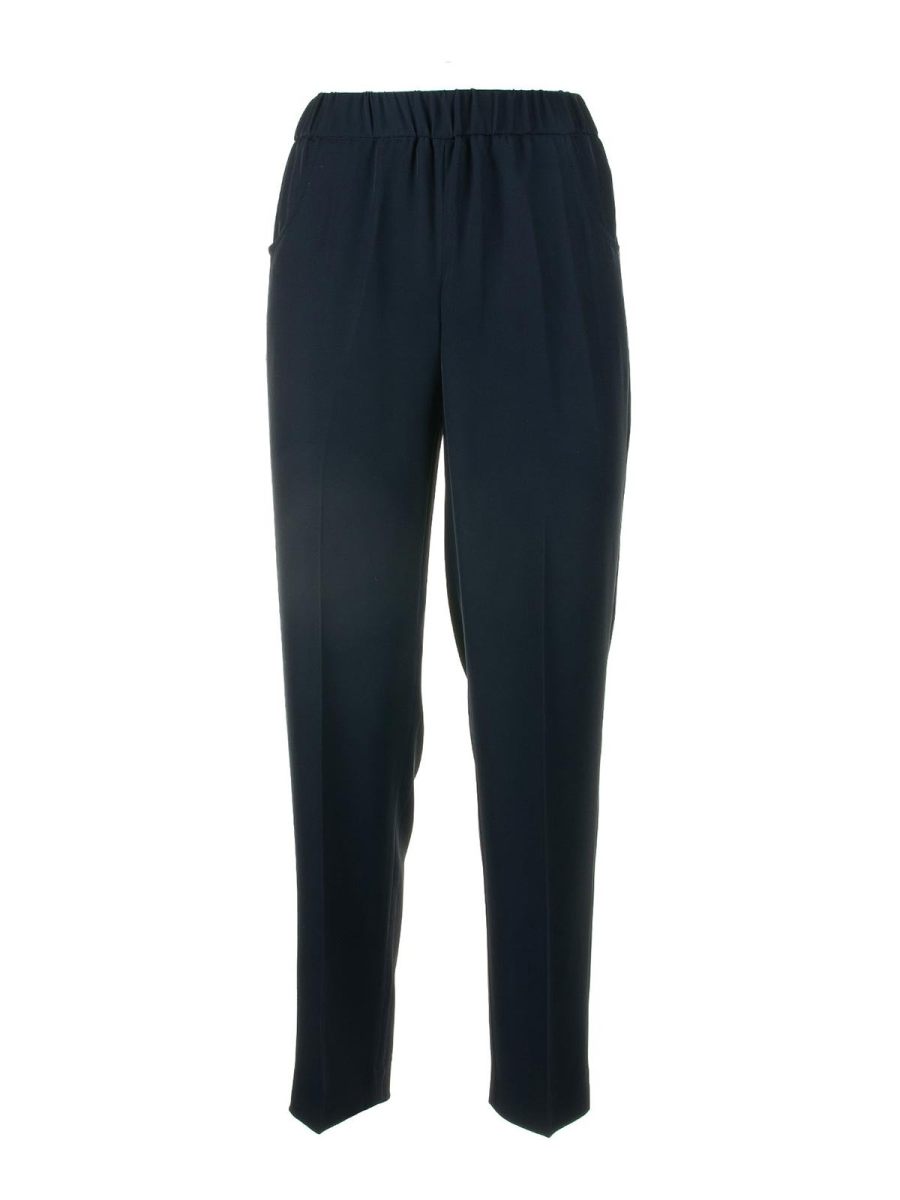 Via Masini 80 Pantalons Décontractés - Bleu