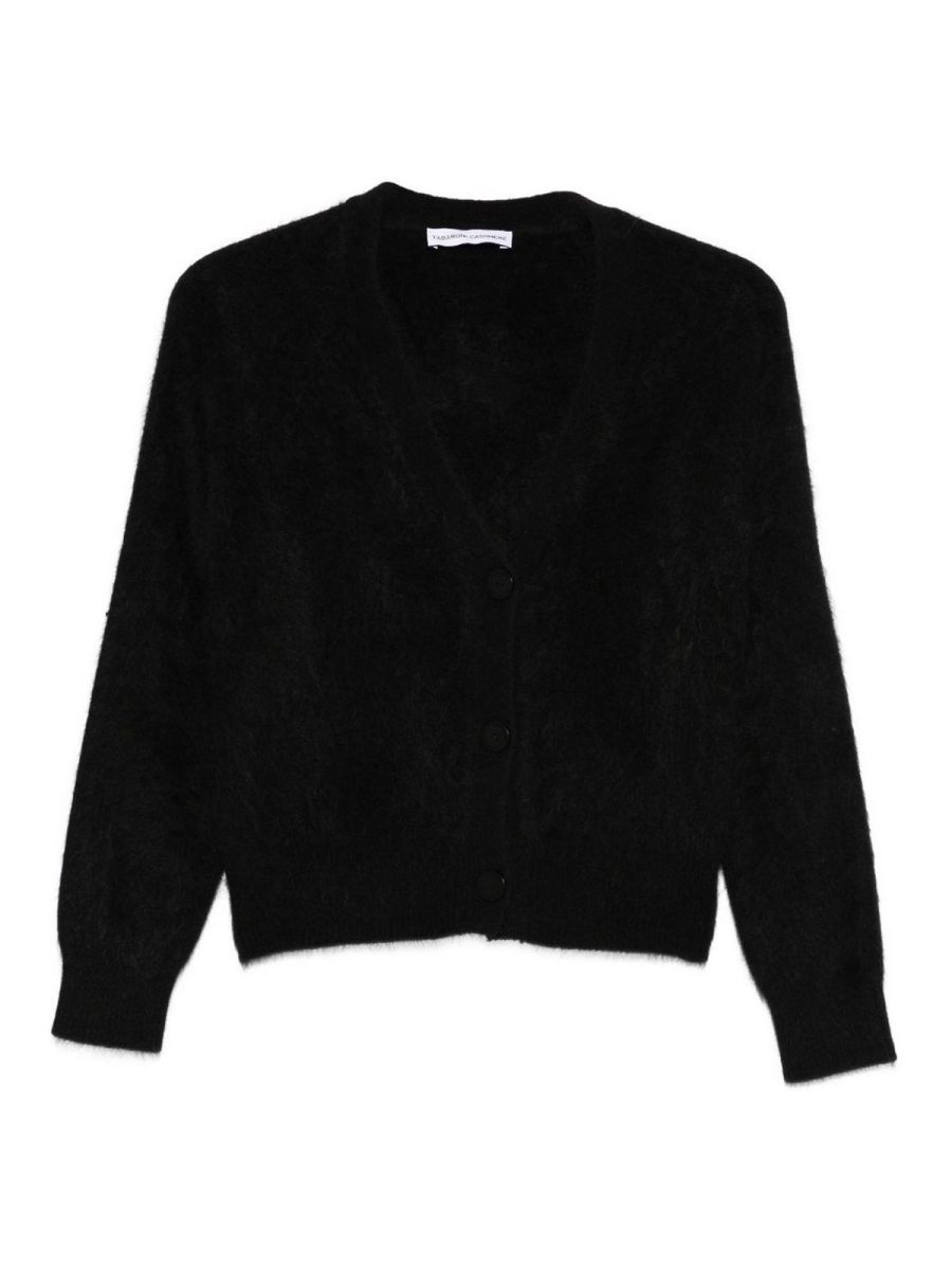 Tabaroni Cashmere Pull À Col V - Noir