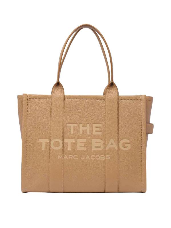 Marc Jacobs The Leather Large Tote - Beig
