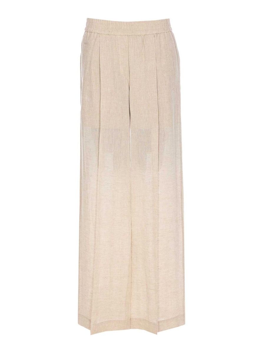 Brunello Cucinelli Pantalons Décontractés - Beige