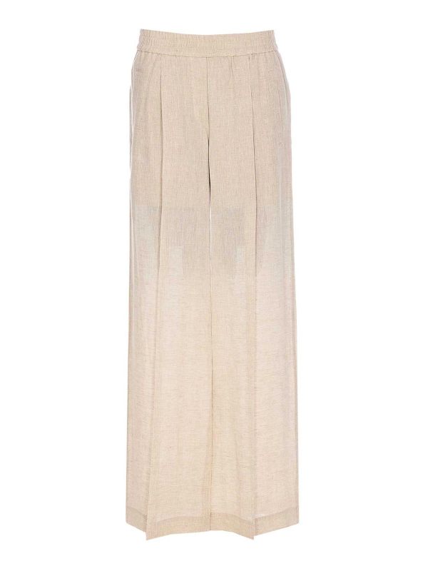 Brunello Cucinelli Pantalons Décontractés - Beige