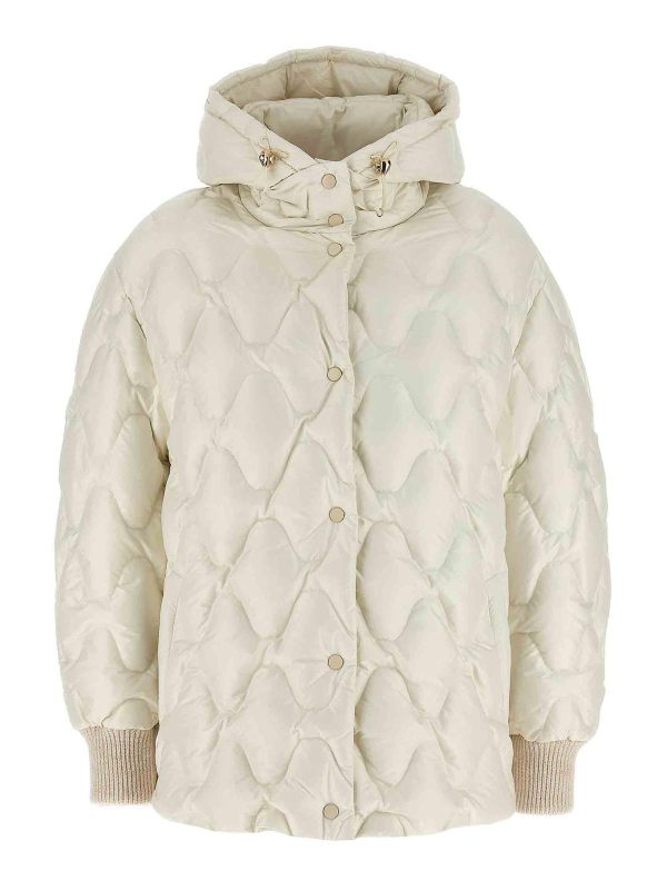 Fabiana Filippi Blouson Rembourré - Blanc