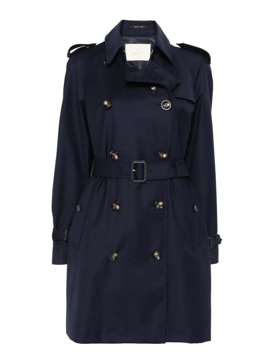 Montecore Trench-Coat - Bleu Foncé