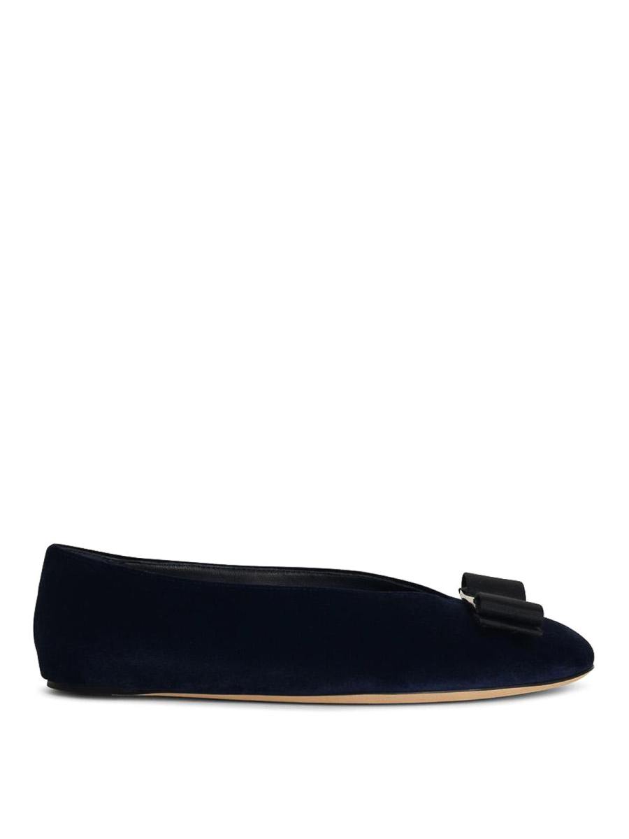 Ferragamo Ballerines - Bleu