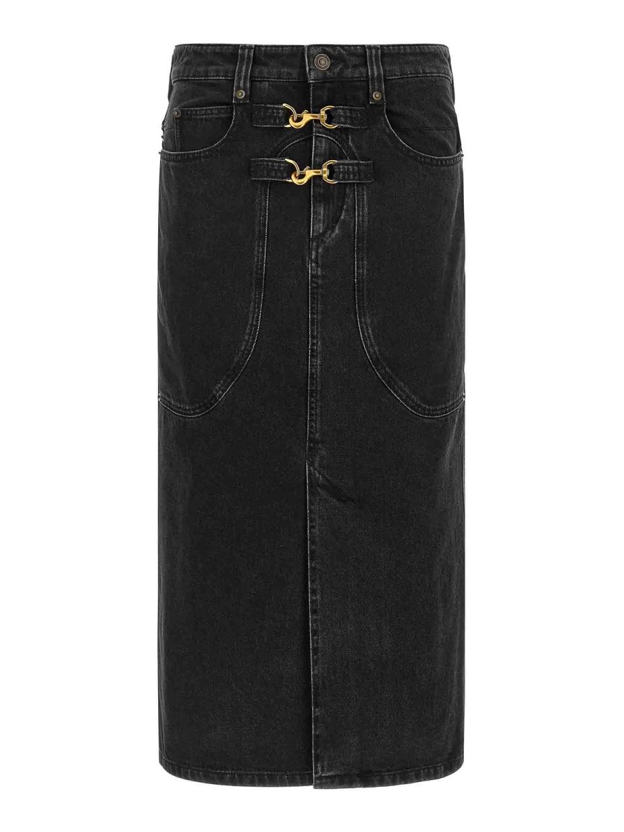 Isabel Marant Jupe Midi - Noir