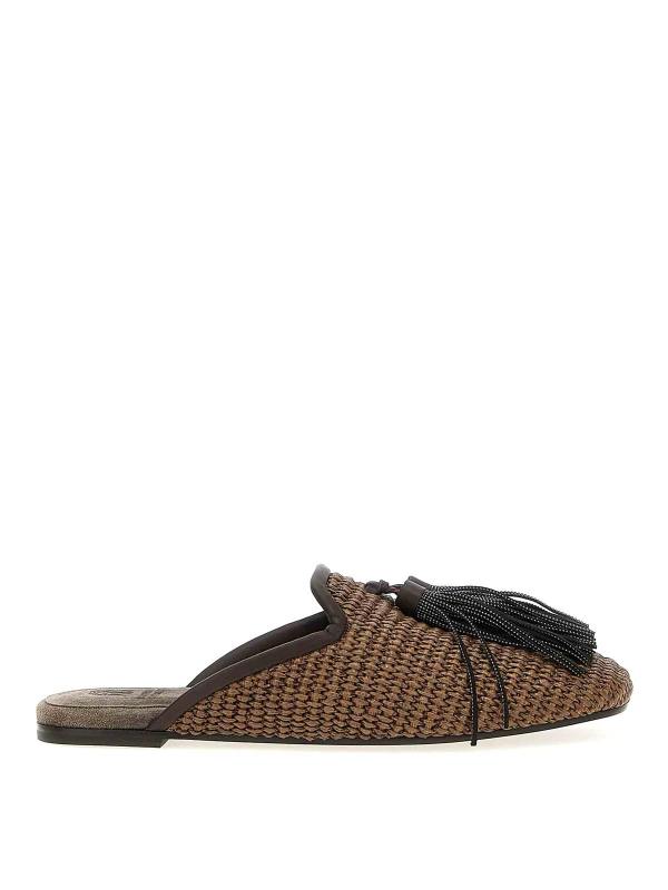 Brunello Cucinelli Mules - Marron
