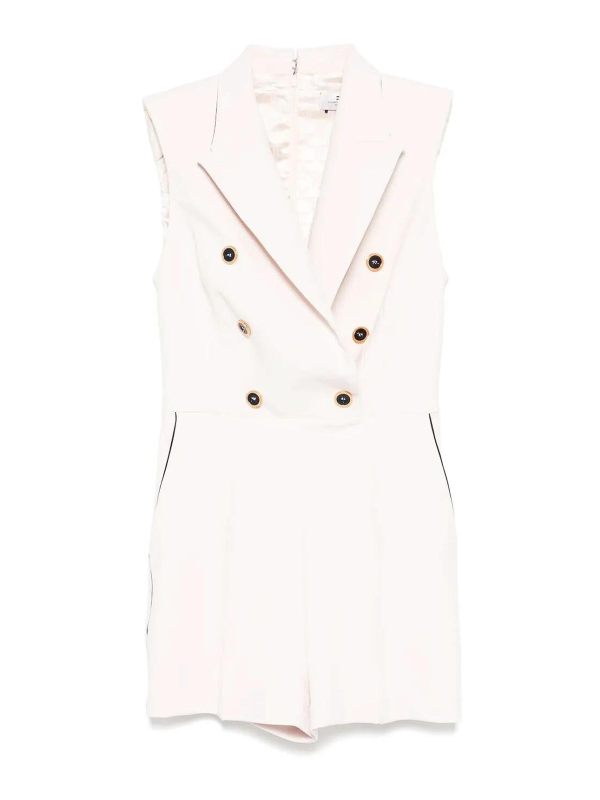 Elisabetta Franchi Combinaison - Blanc