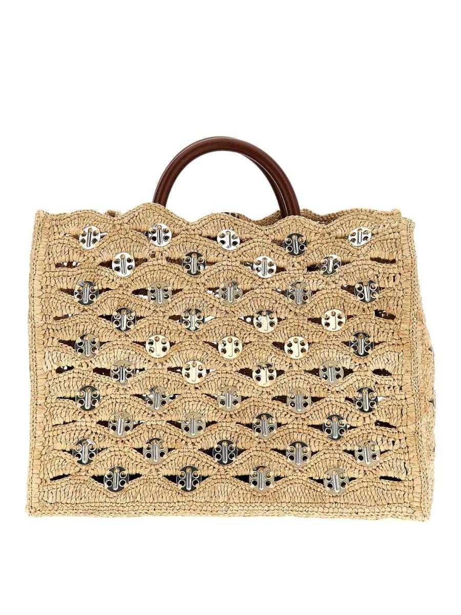 Rabanne Sac Cabas - Beig