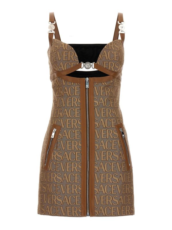Versace Robe Courte - Beige