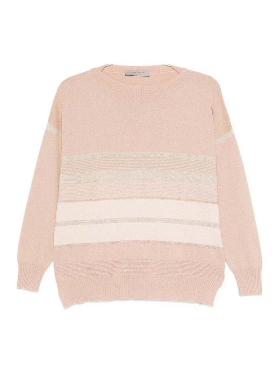 D. Exterior Pull Col Rond - Beige