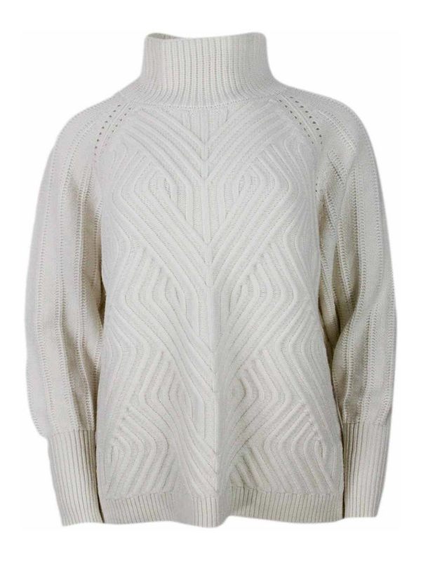 Malo Pull Col Rond - Crème