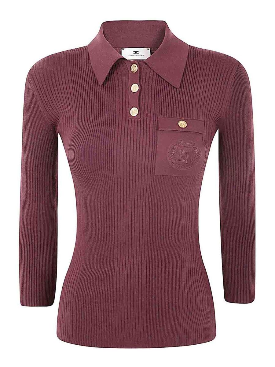 Elisabetta Franchi Polo - Rouge