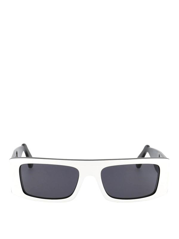 Gcds Lunettes De Soleil - Blanc