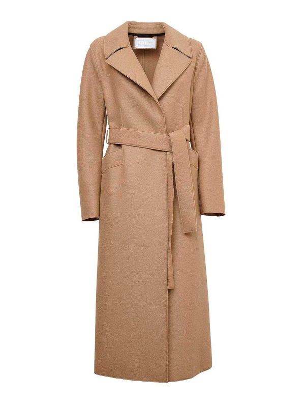 Harris Wharf London Manteau Long - Beige