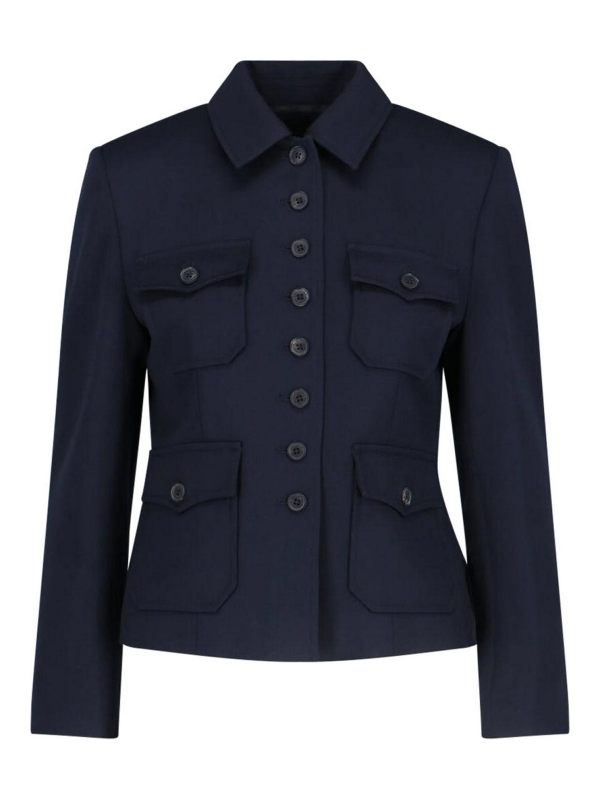 Nili Lotan Veste Casual - Bleu