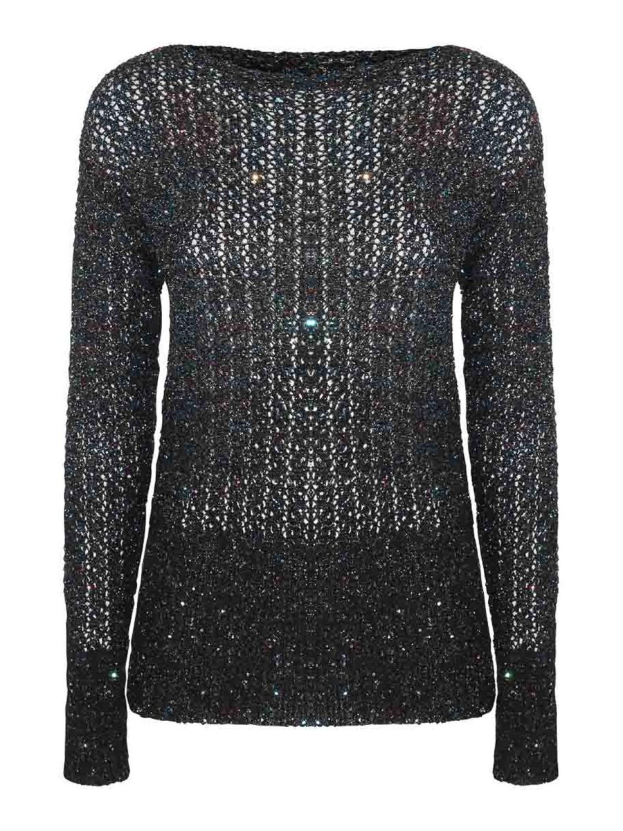 Maison Margiela Pull Col Rond - Bleu
