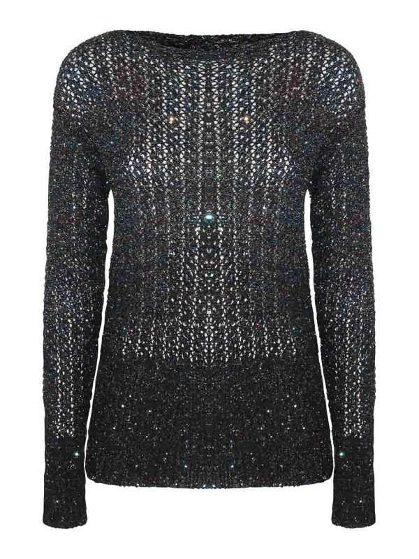 Maison Margiela Pull Col Rond - Bleu