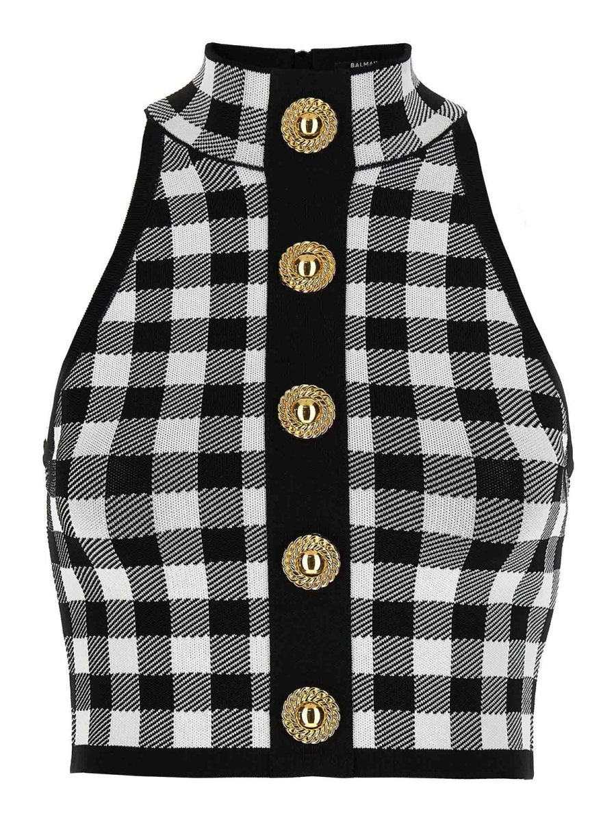 Balmain Top - Blanc