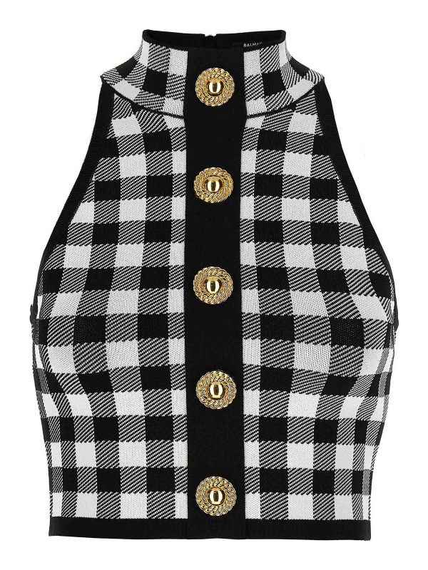 Balmain Top - Blanc