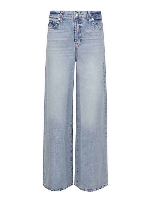 7 For All Mankind Jean Bootcut - Bleu