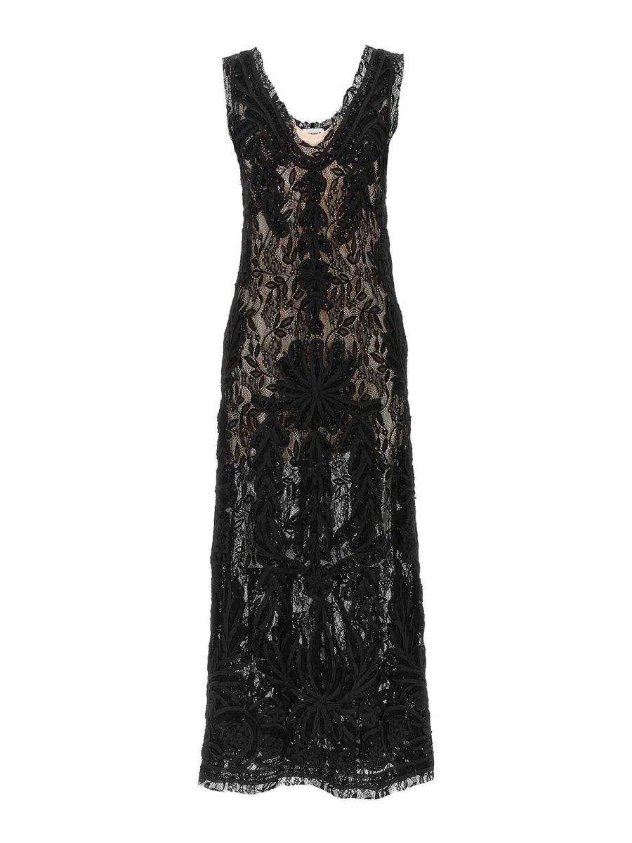 P. A.R. O.S. H. Robe Au Genou - Noir
