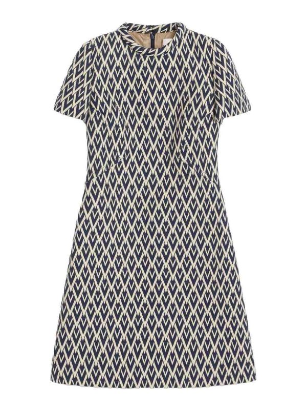 Valentino Garavani Robe Courte - Bleu