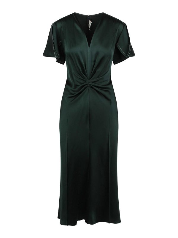 Victoria Beckham Jupe Midi - Vert