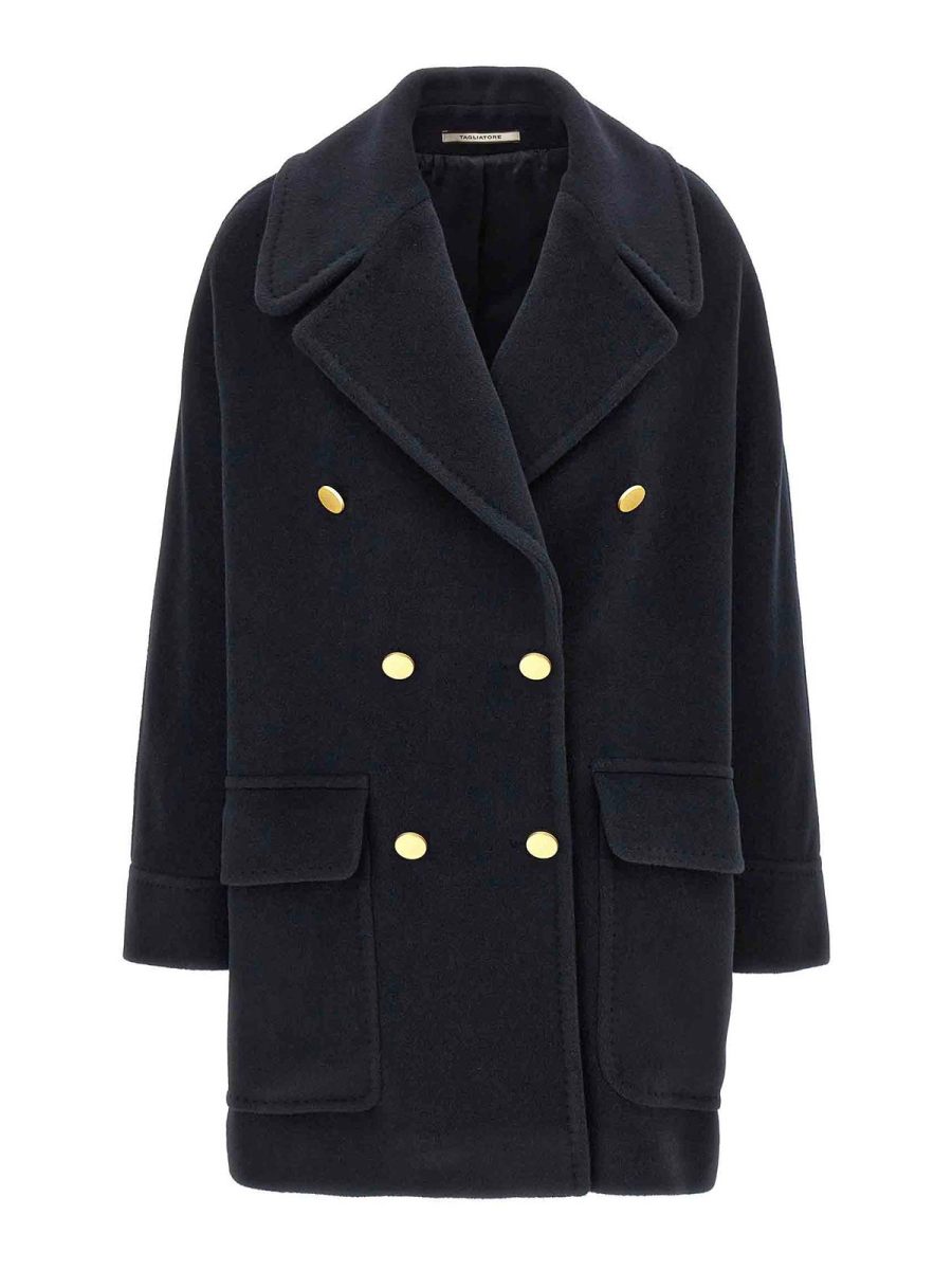 Tagliatore Manteau Court - Bleu