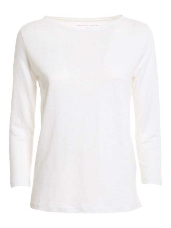 Majestic Filatures T-Shirt - Blanc