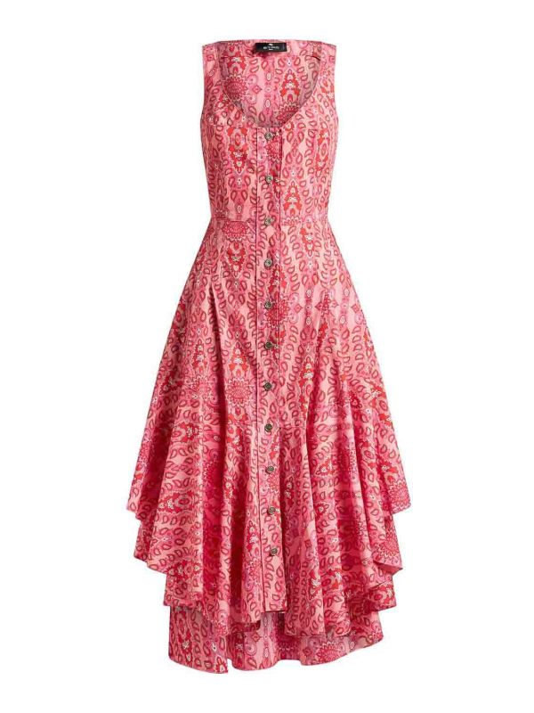 Etro Robe Au Genou - Couleur Chair