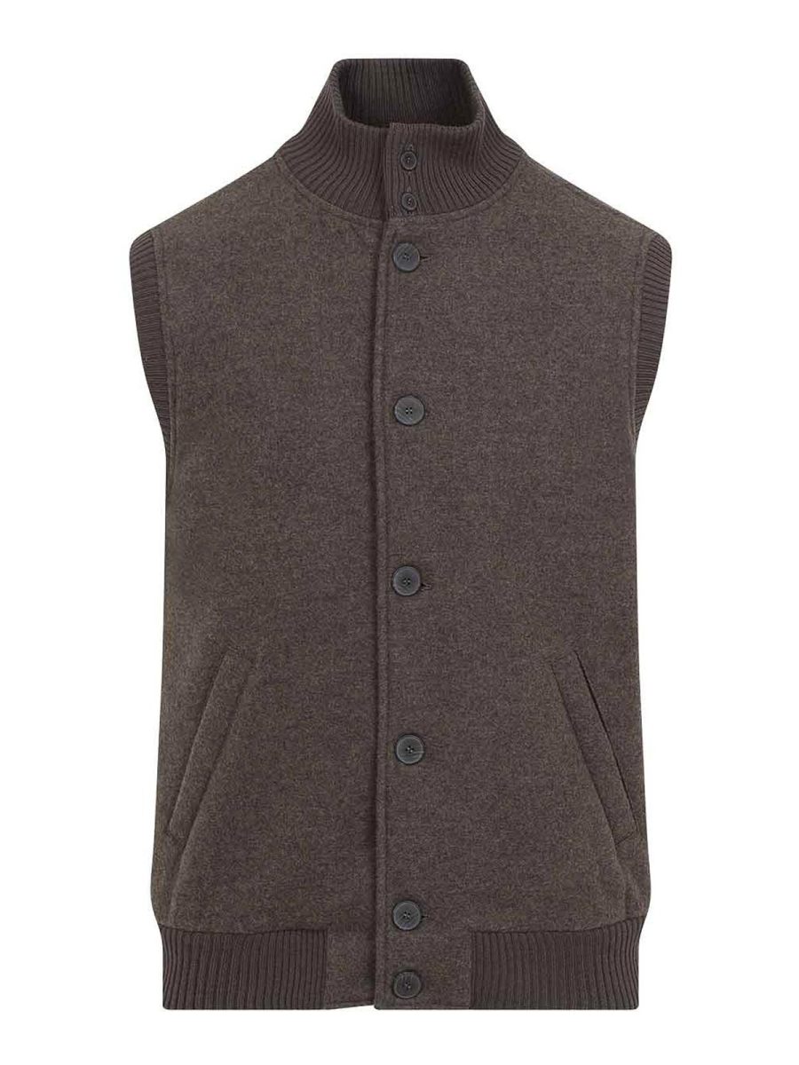 Giadero Gilet - Marron