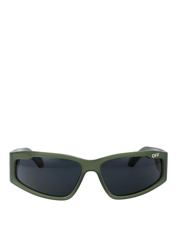 Off-White Lunettes De Soleil - Vert