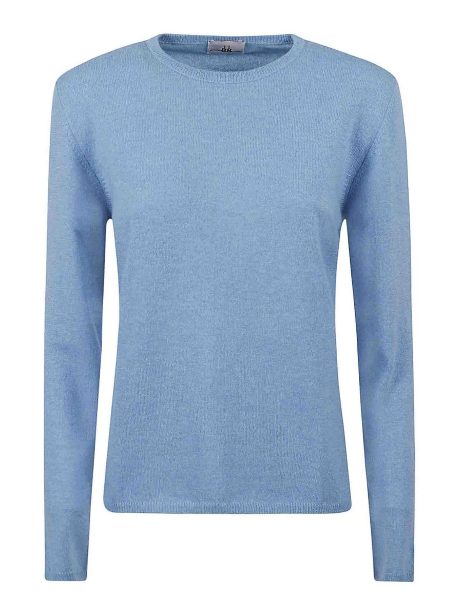 Eleven88 Pull Col Rond - Bleu