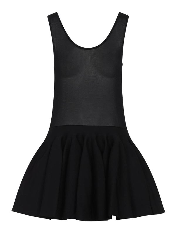 Alaïa Robe Courte - Noir