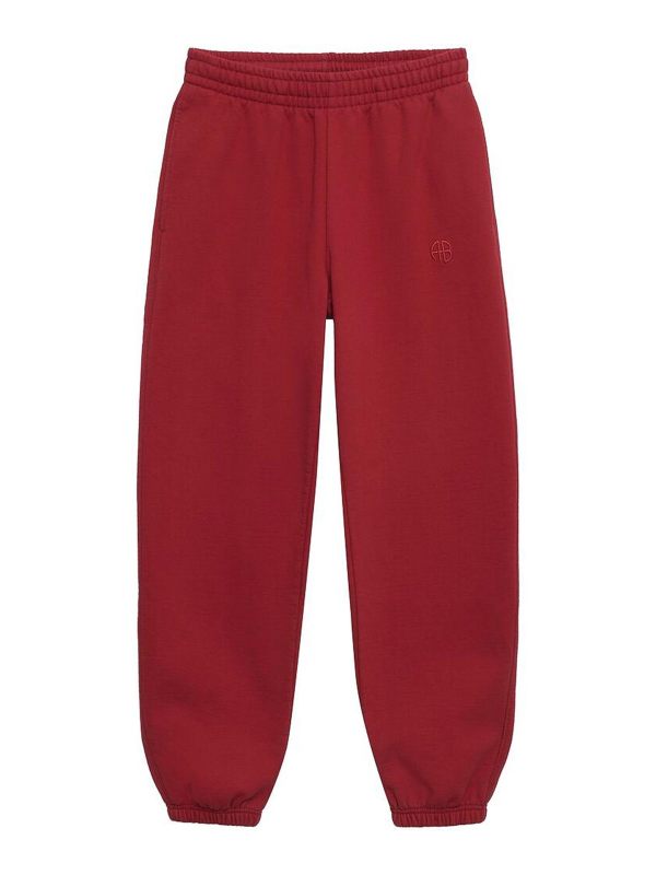 Anine Bing Pantalons Décontractés - Rouge