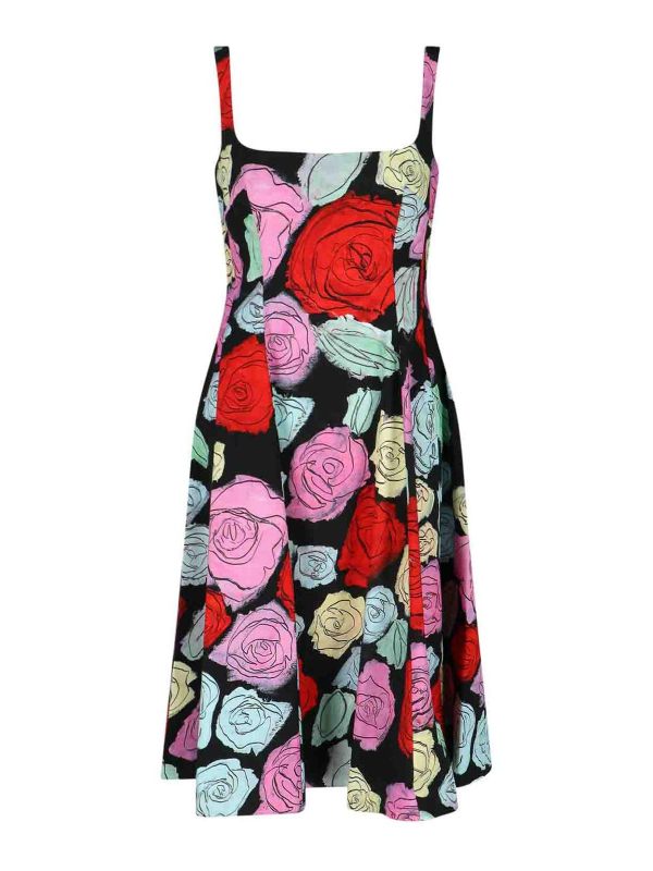 Marni Robe Au Genou - Noir