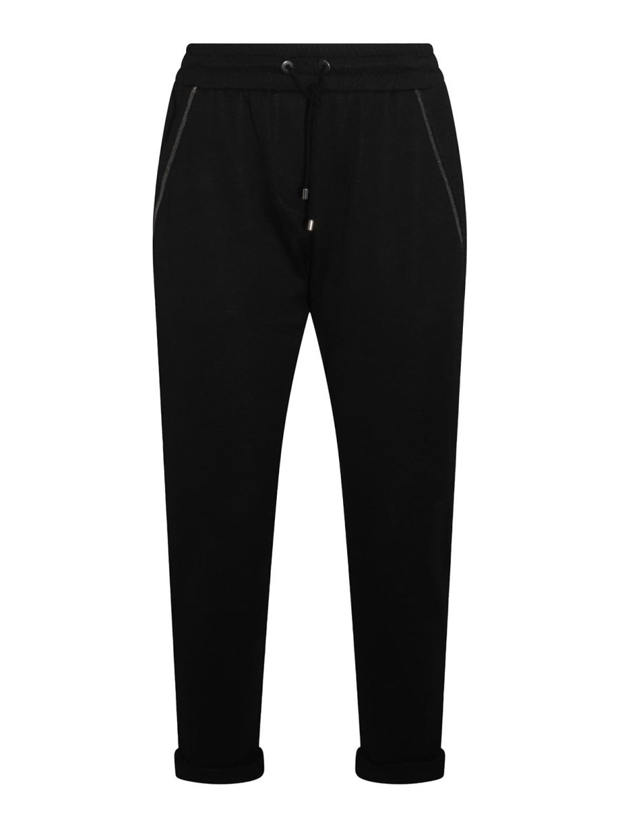 Brunello Cucinelli Pantalons Décontractés - Noir