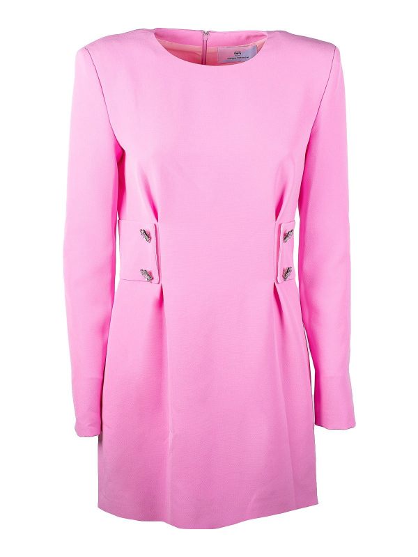 Chiara Ferragni Robe Courte - Fuchsia