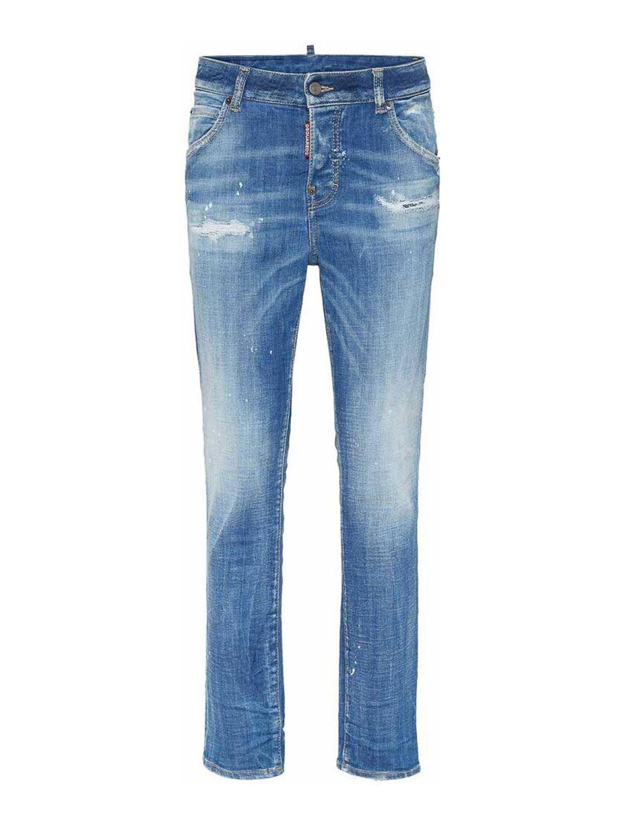 Dsquared2 Jean Bootcut - Bleu